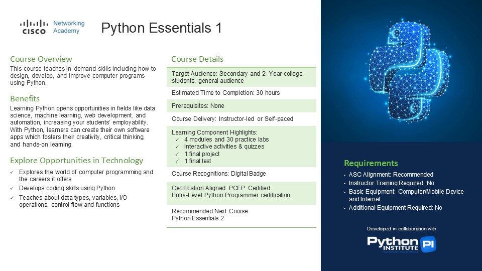 Python Essentials 1