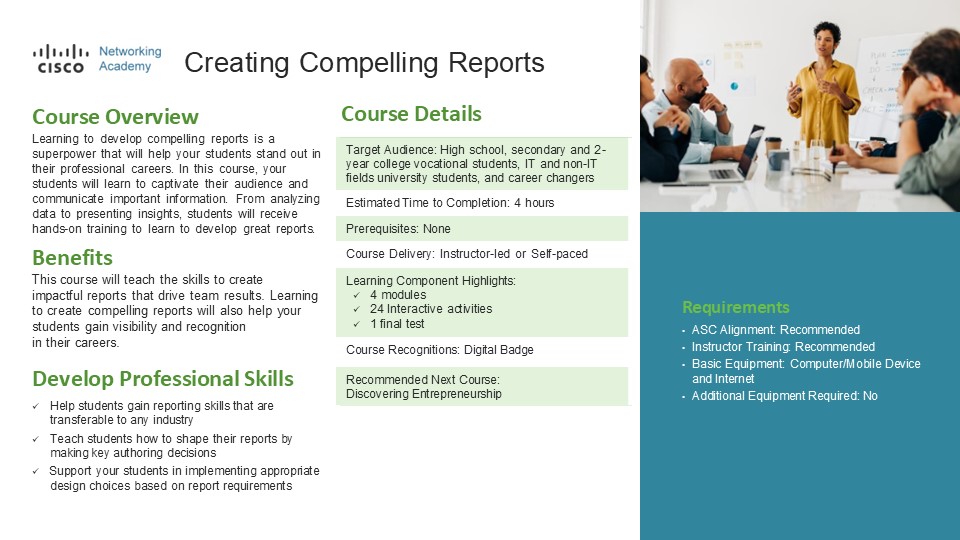 Creating Compelling Reports