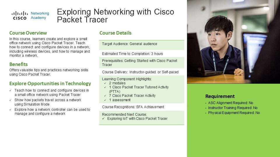 Exploring Networks with Cisco Packet Tracer